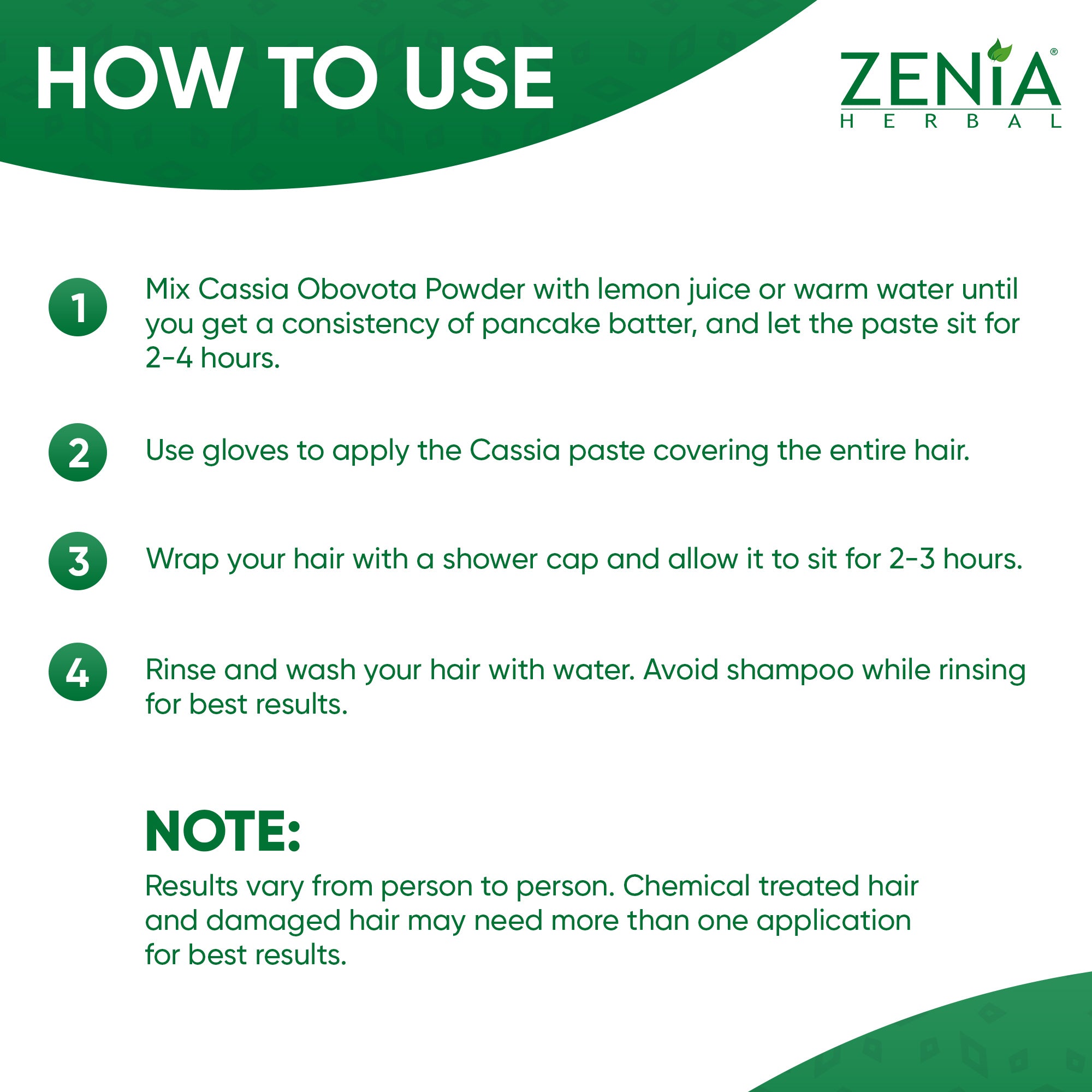 Zenia 100% Pure Neutral Henna Powder (Cassia Obovata) Colorless Henna for Hair 2022 Crop