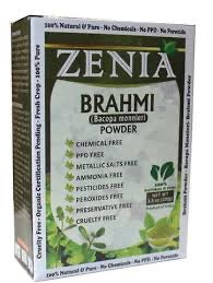 100g Zenia Brahmi Powder Box