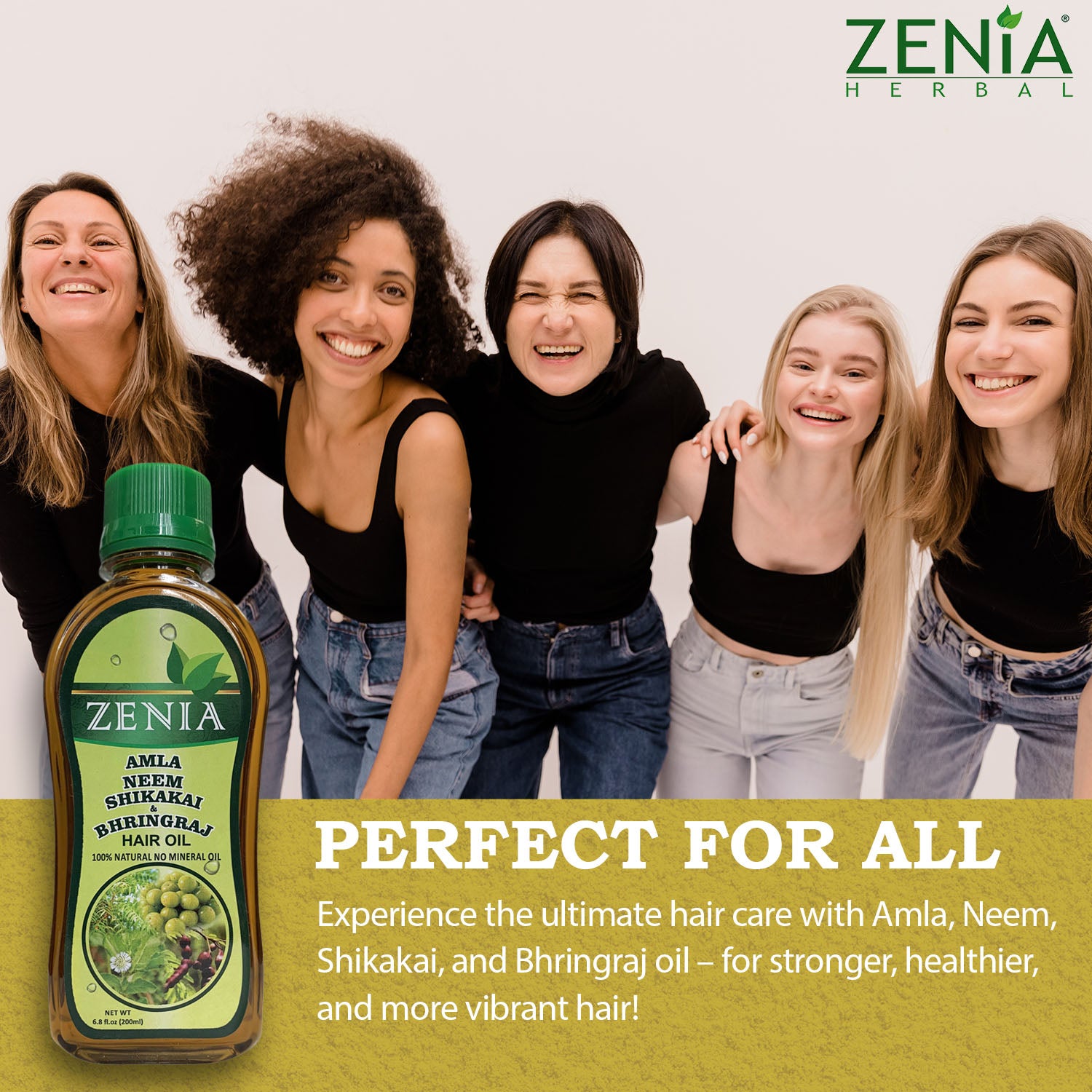 Zenia Amla Neem Shikakai Bhringraj Hair Oil 200ml