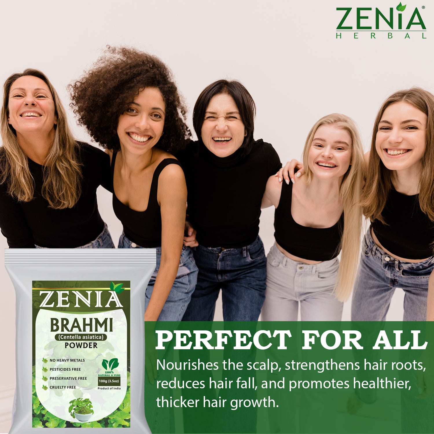 Zenia 100% Pure Brahmi (Bacopa monnieri) Powder