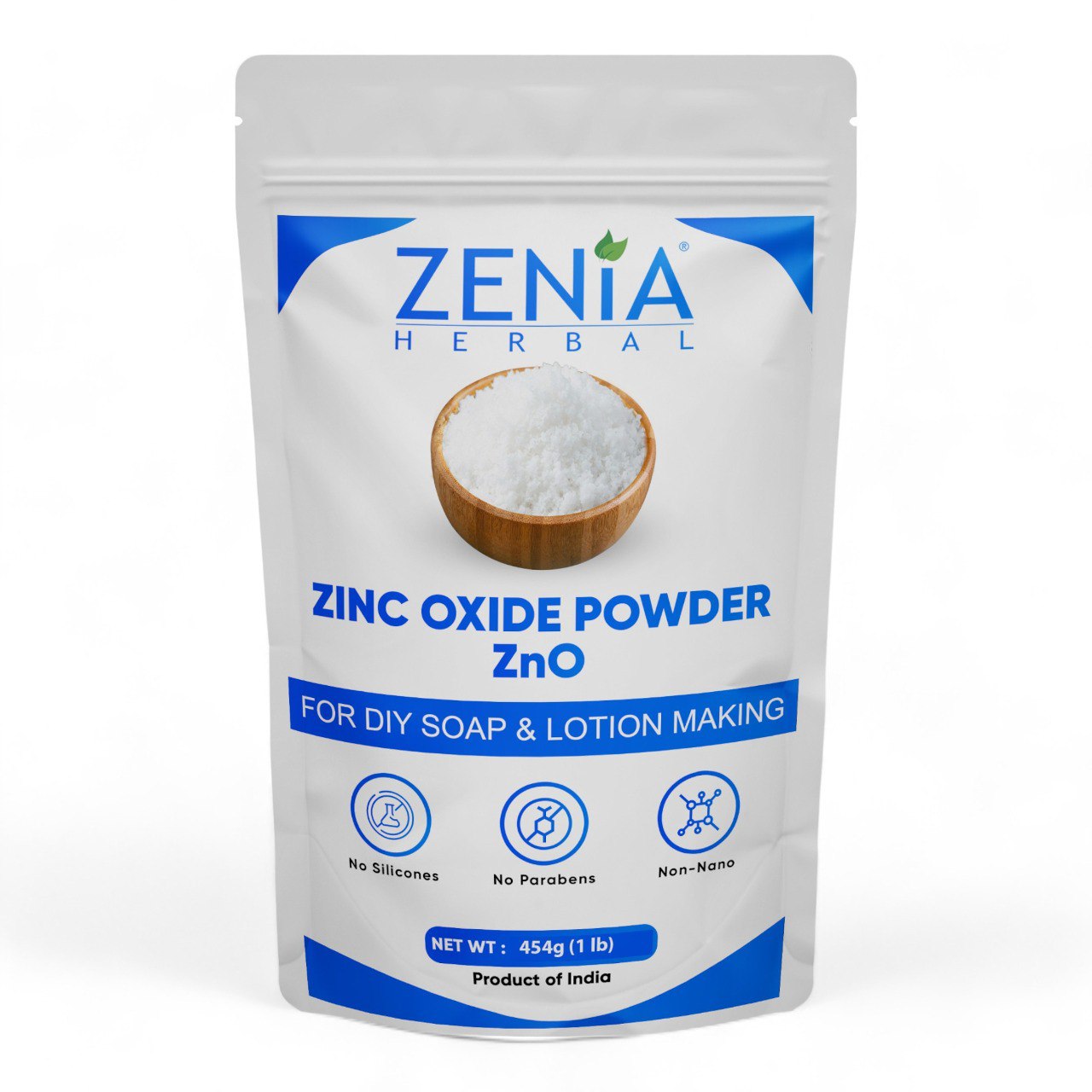 Zenia Zinc Oxide Powder for DIY and Lotion Making