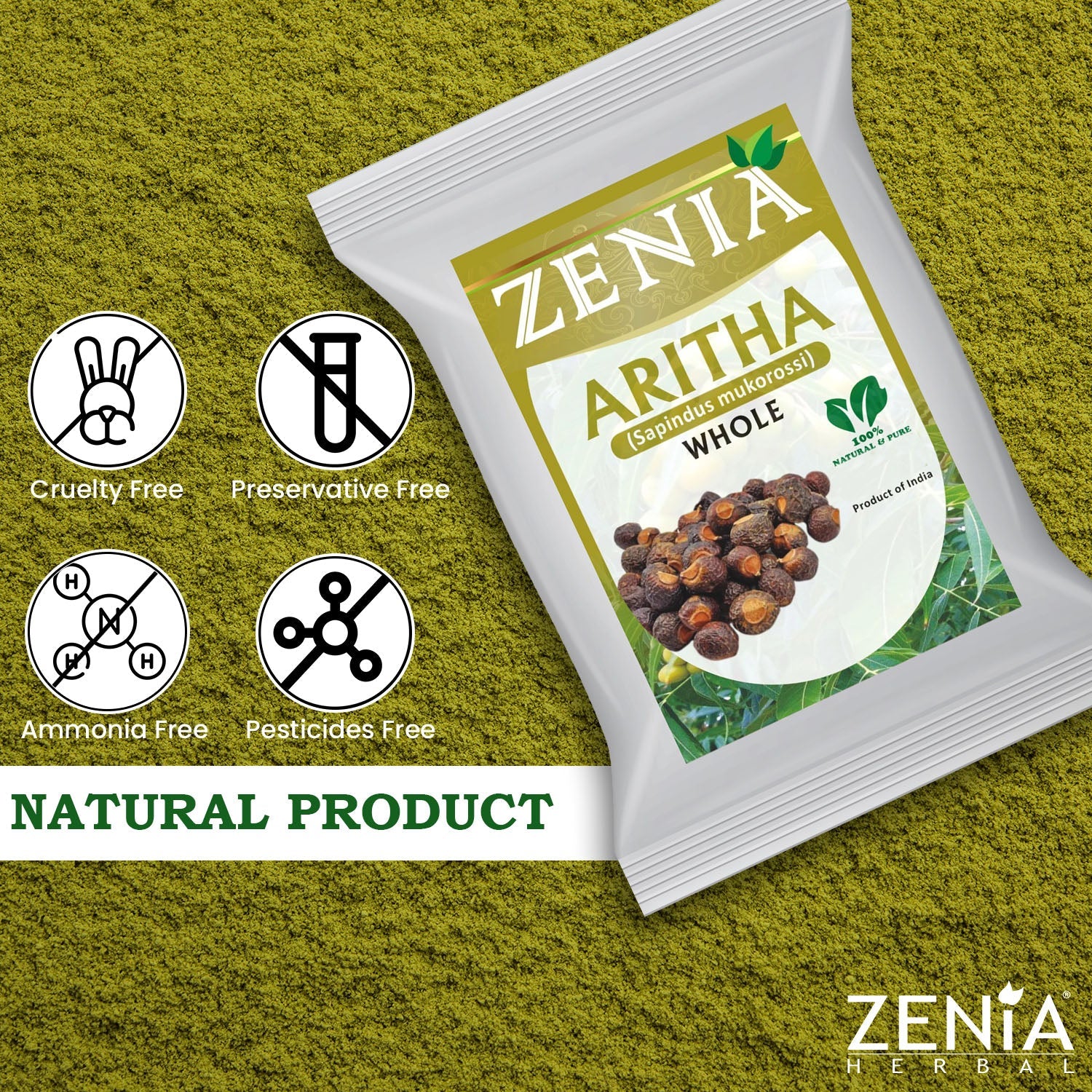 Zenia Whole Aritha Soapnut ritha Soap nut soapnut Hair Cleanser