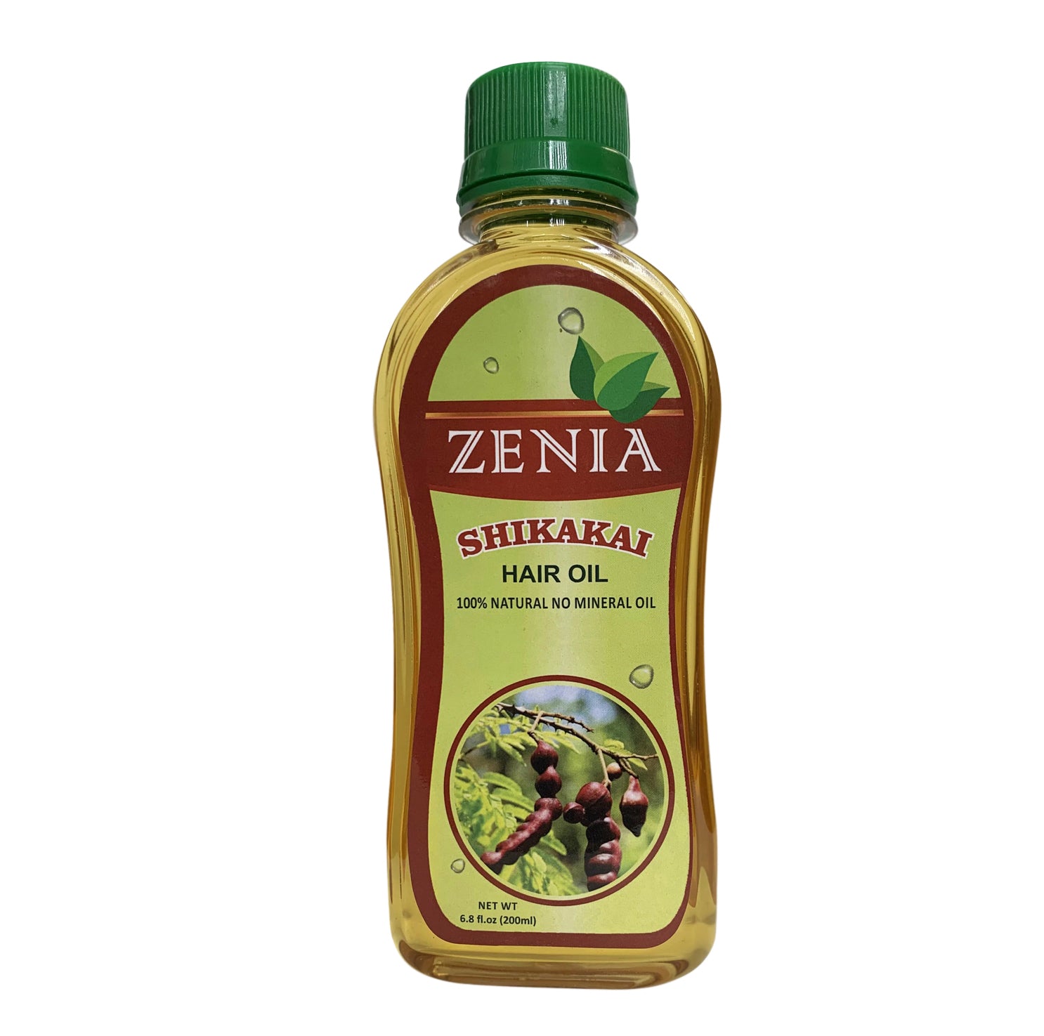 Zenia Shikakai Hair Oil 100% Natural No Mineral Oil 200ml