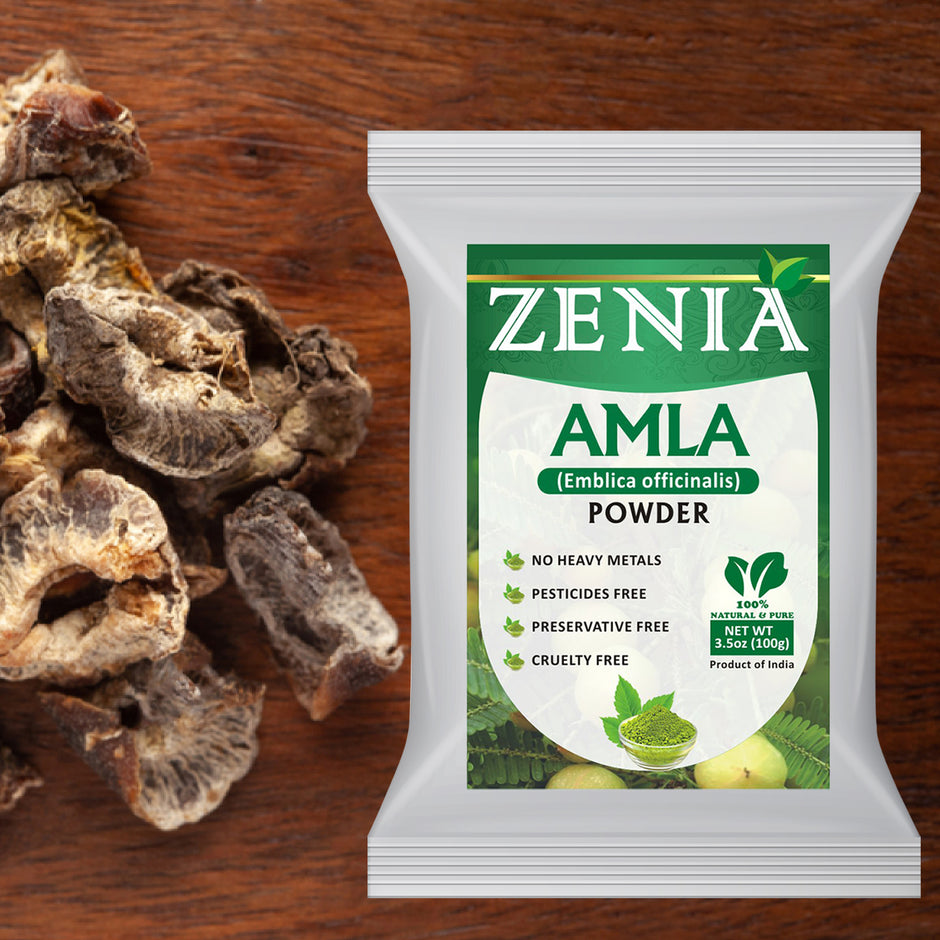 Zenia Herbal Henna Powder, Indigo Powder, Neutral Henna & Herbs