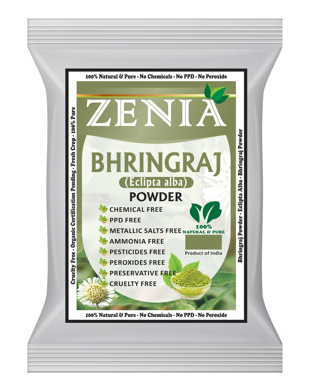 Zenia Herbal Henna Powder, Indigo Powder, Neutral Henna & Herbs