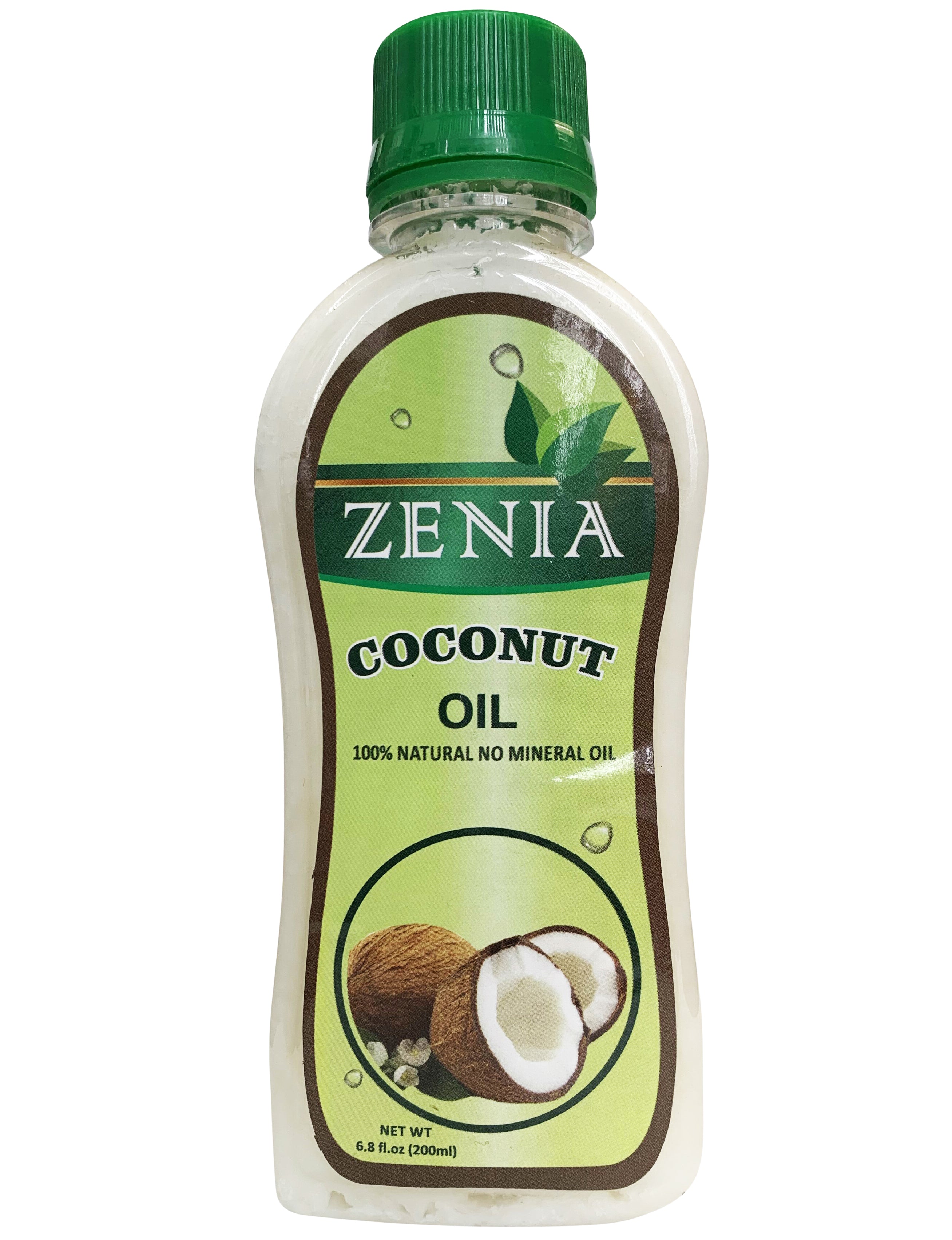 Zenia 100% Pure Coconut Oil For All Hair Textures & Skin Types | Moisturize - Massage - Condition