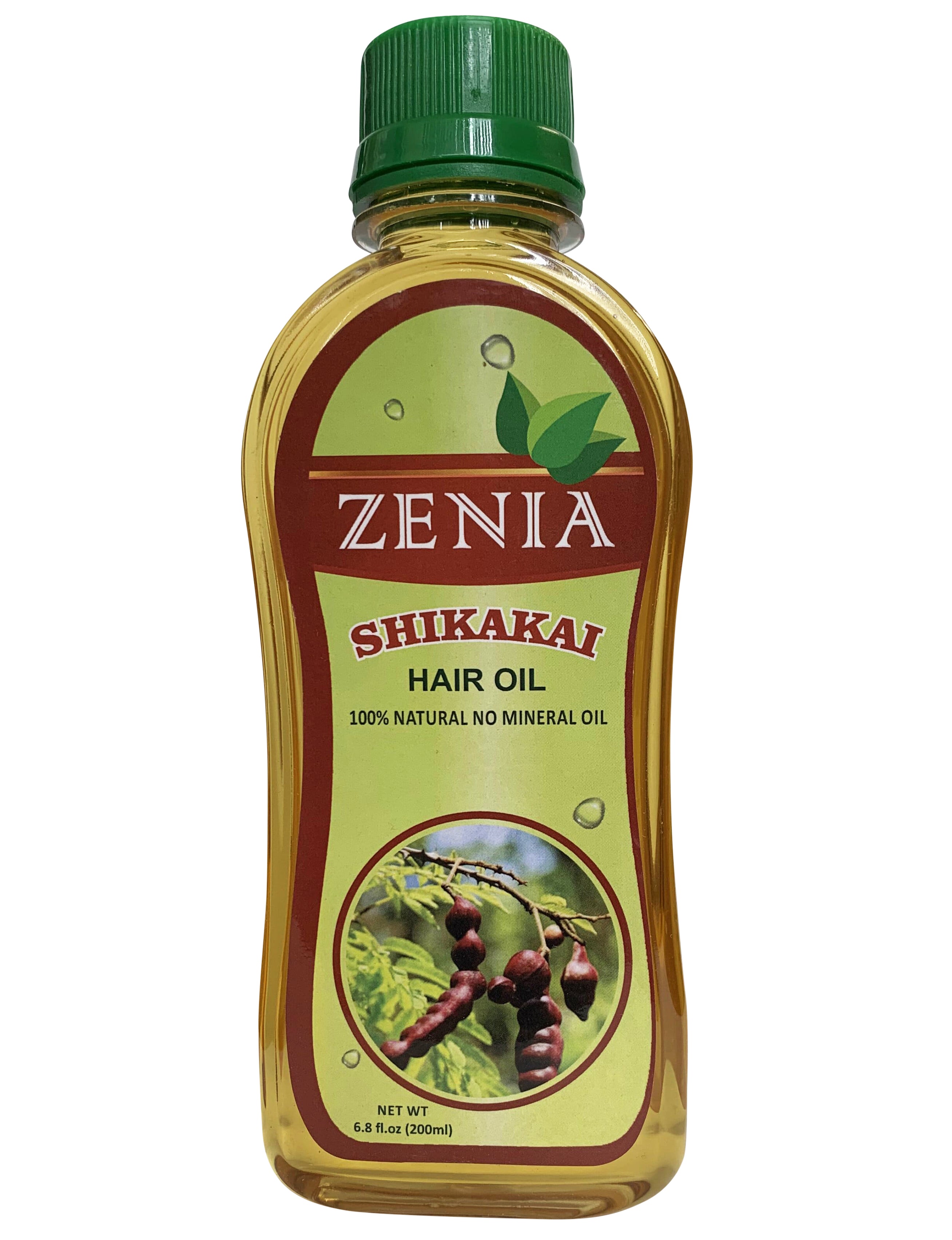 Zenia Shikakai Hair Oil 100% Natural No Mineral Oil 200ml